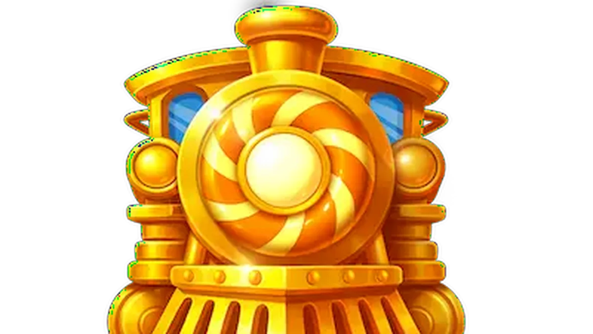 Jelly Express slot game theme with candy landscape